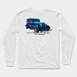 1933 Plymouth Model PC Sedan Long Sleeve T-Shirt